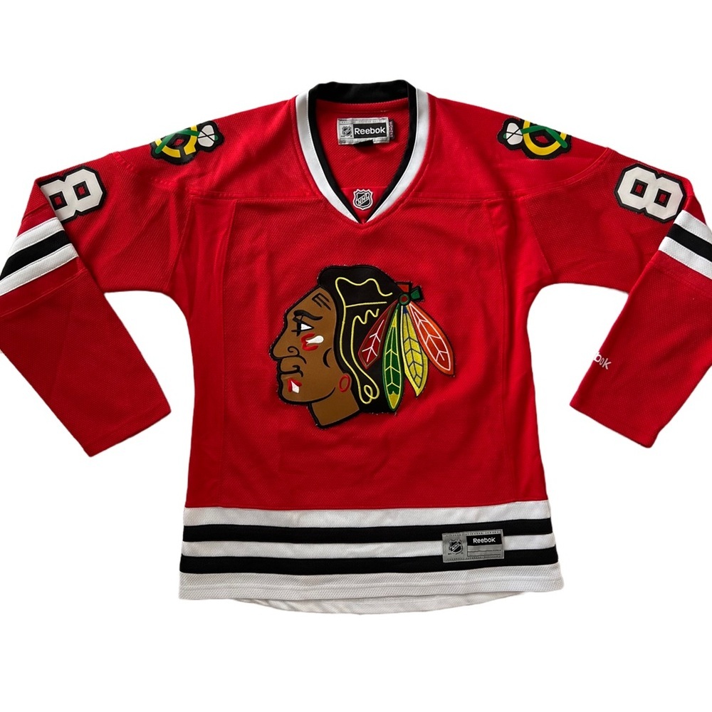 CHICAGO BLACKHAWKS / REEBOK PATRICK KANE WOMEN’S JERSEY SIZE SMALL